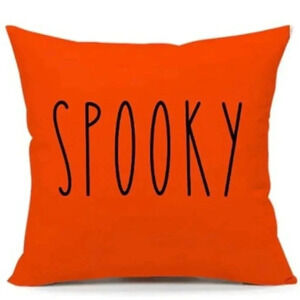 NEW - SPOOKY - Large Beautiful Pillow Cover